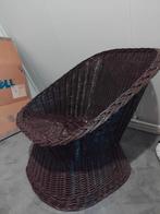 Rotan stoel, Ophalen, Gebruikt, Bruin, Riet of Rotan