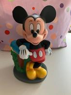 Disney Mickey spaarpot, Ophalen of Verzenden, Mickey Mouse, Gebruikt, Beeldje of Figuurtje
