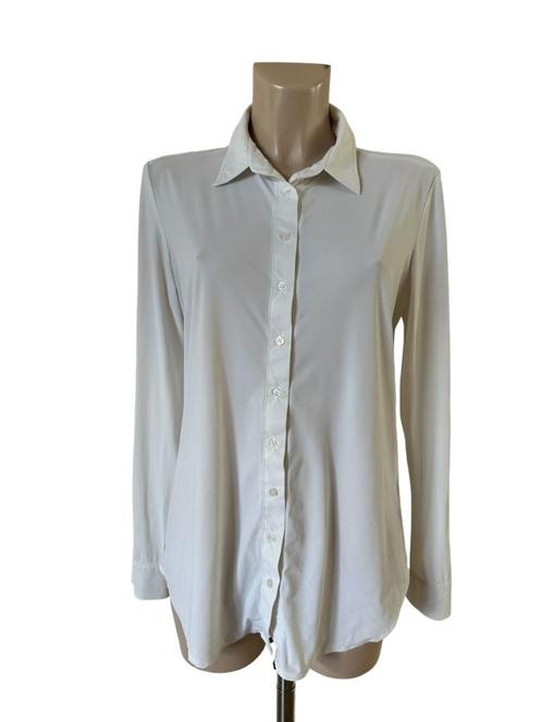 Studio Anneloes blouse wit travel M, Kleding | Dames, Blouses en Tunieken, Zo goed als nieuw, Maat 38/40 (M), Wit, Ophalen of Verzenden