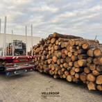 STAMMEN LEVERBAAR | Eik, beuk, berk en es | Stamhout, Tuin en Terras, Haardhout, 6 m³ of meer, Verzenden, Eikenhout, Stammen