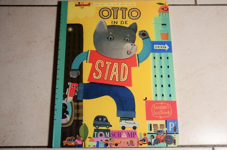 Kartonboek Otto in de Stad / Tom Schamp, Boeken, Kinderboeken | Kleuters, Zo goed als nieuw, Fictie algemeen, Ophalen of Verzenden