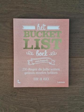 Elise De Rijck - Het Bucketlist boek voor koppels beschikbaar voor biedingen
