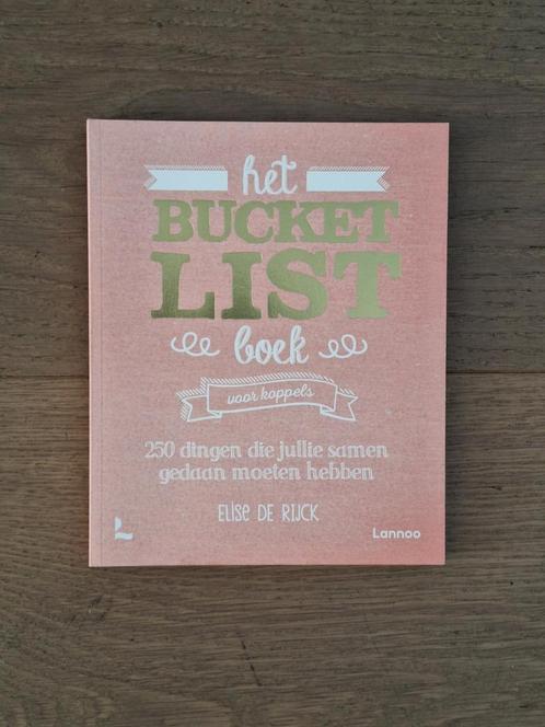 Elise De Rijck - Het Bucketlist boek voor koppels, Boeken, Mode, Zo goed als nieuw, Mode algemeen, Ophalen of Verzenden