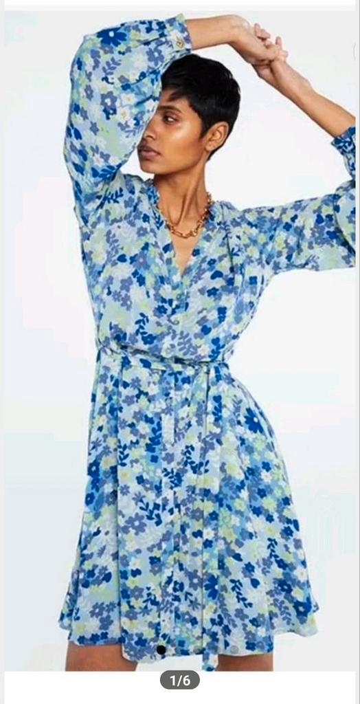 Fabienne Chapot Dorien Frill jurk maat 40 *nieuw *, Kleding | Dames, Jurken, Nieuw, Maat 38/40 (M), Ophalen of Verzenden