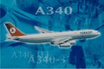 Turkish Airlines Airbus A340 ansichtkaart (airline issue), Ophalen of Verzenden, Nieuw, Kaart, Foto of Prent