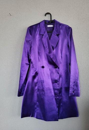 Eight Paris satijnen blazerjurk maat M  beschikbaar voor biedingen