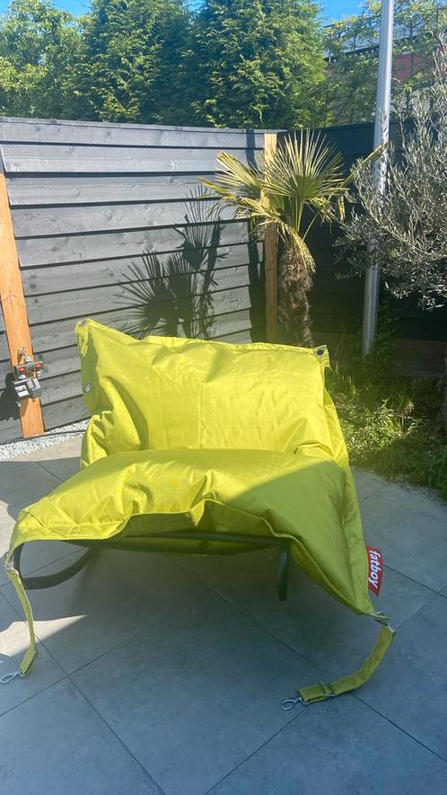Fatboy rock’n roll met Buggle-up outdoor., Huis en Inrichting, Zitzakken, Nieuw, Zitzak, Zwart, Ophalen