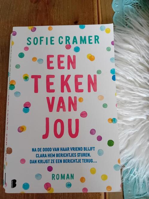 Sofie Cramer - Een teken van jou z.g.a.n, Boeken, Literatuur, Zo goed als nieuw, Nederland, Ophalen of Verzenden