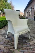 Hippe moderne fauteuil Pacha 660 Pedrali design wit outdoor, Kunststof, Gebruikt, 50 tot 75 cm, Ophalen