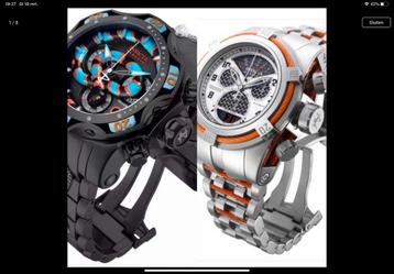 Swiss Quartz Invicta Bolt Zeus 16315 - King Venom Coral Snak beschikbaar voor biedingen