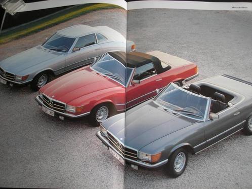Mercedes-Benz SL 280 SL, 380 SL, 500 SL, R/C 107, 1982/1983, Boeken, Auto's | Folders en Tijdschriften, Zo goed als nieuw, Mercedes