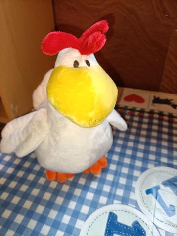 Leuke witte kip knuffel Albert Heijn 25 cm groot  beschikbaar voor biedingen