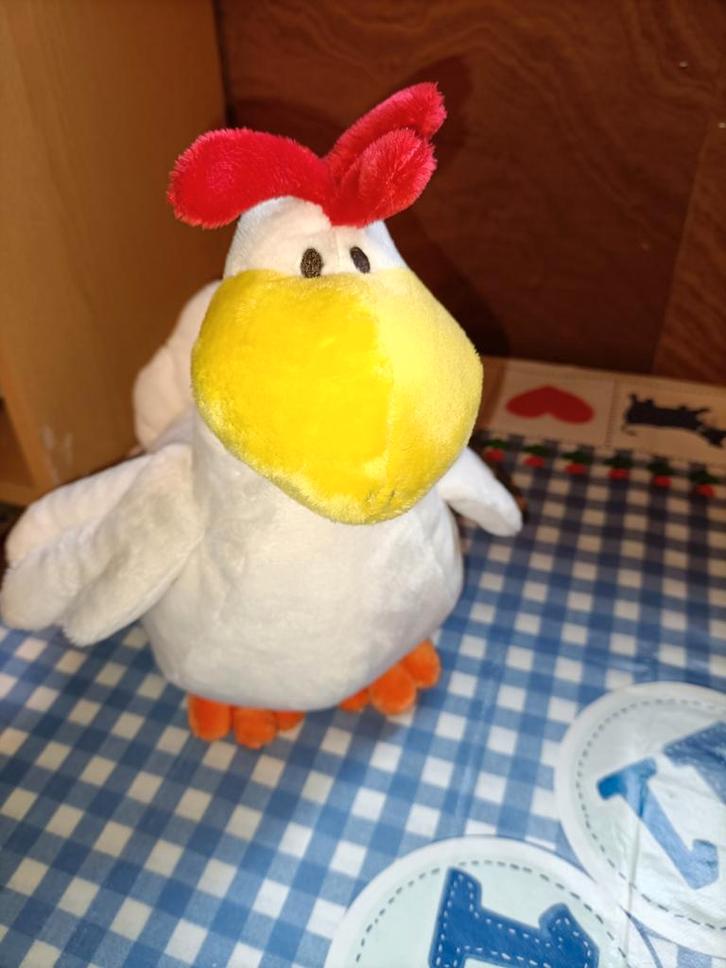 Leuke witte kip knuffel Albert Heijn 25 cm groot, Kinderen en Baby's, Speelgoed | Knuffels en Pluche, Ophalen of Verzenden