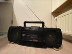 Mooie Sharp WQ-T238H (BK) Cassetterecorder en 4-bandsradio, Ophalen of Verzenden, Radio