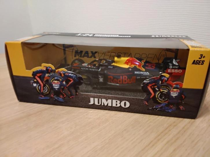Jumbo F1 Modelauto Max Verstappen, Hobby en Vrije tijd, Modelauto's | 1:24, Nieuw, Auto, Overige merken, Ophalen of Verzenden