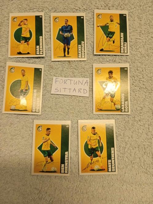 Fortuna Sittard - 7 stickers, Verzamelen, Stickers, Nieuw, Sport, Ophalen of Verzenden