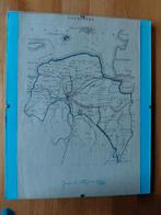 Schoolkaartje Groningen Jan A. Visser 1899, Ophalen of Verzenden, 1800 tot 2000, Nederland, Landkaart