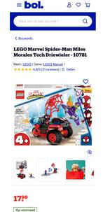Veel LEGO SETS! Marvel Spiderman (10781set kind kado), Nieuw, Complete set, Ophalen of Verzenden, Lego