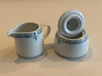 AH Arzberg servies: suikerpotje en melkkannetje beschikbaar voor biedingen