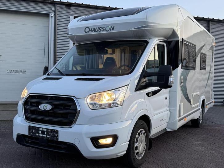 Chausson 640 TITANIUM- 170 PK AUTOMAAT- 2020- RUIMTE WONDER, Caravans en Kamperen, Campers, Bedrijf, tot en met 4, Half-integraal