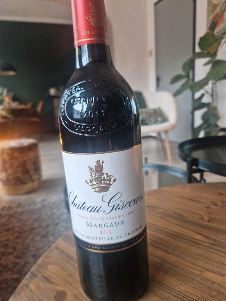 Chateau Giscours Margaux 2011, Verzamelen, Wijnen, Nieuw, Rode wijn, Frankrijk, Ophalen of Verzenden