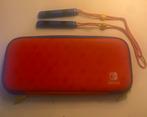 Switch Mario editie Red & Blue Opberghoes & 2x Joy con strap, 3 spelers of meer, Ophalen of Verzenden, Zo goed als nieuw, Vanaf 3 jaar