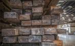 Oude grenen gordingen 9 meter, Doe-het-zelf en Verbouw, Hout en Planken, Grenen, Gebruikt, Balk, 50 mm of meer