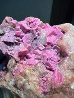 Cobalto calcite met malachite, Verzamelen, Mineralen en Fossielen, Ophalen of Verzenden, Mineraal