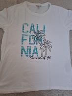 dames t shirt, Ophalen of Verzenden, Zo goed als nieuw, Wit, Korte mouw