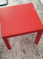 Ikea  rood  tafeltje, Ophalen of Verzenden, Zo goed als nieuw