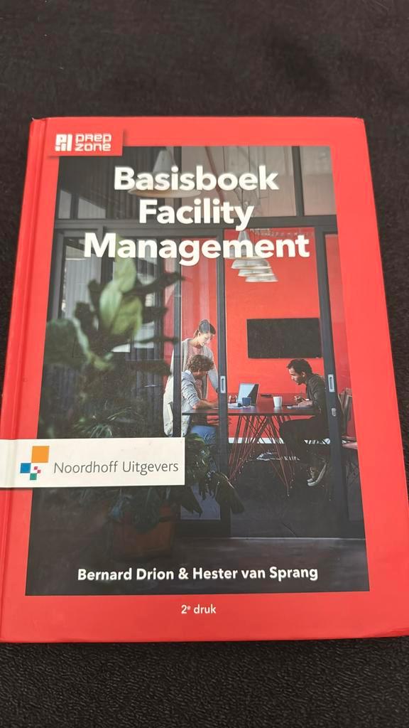 Hester van Sprang - Basisboek facility management, Boeken, Wetenschap, Zo goed als nieuw, Sociale wetenschap, Ophalen of Verzenden