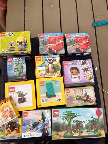 Diverse lego setjes. Alles is nieuw en sealed.  beschikbaar voor biedingen