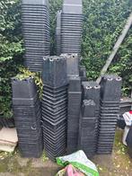 Bloempotten, Ophalen of Verzenden, Gebruikt, Rond, Minder dan 25 cm