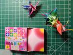 Origami kraanvogel paper crane folding, Overige typen, Overige thema's, Ophalen of Verzenden, Zo goed als nieuw