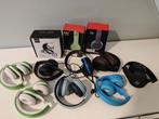 11 koptelefoons (10 draadloos, waarvan 3 nieuw), Audio, Tv en Foto, Koptelefoons, Overige merken, Gebruikt, Bluetooth, Op oor (supra aural)