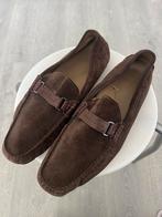 Hugo Boss bruine suedeheren loafers instapschoenen, Kleding | Heren, Ophalen of Verzenden, Bruin, Zo goed als nieuw, Loafers