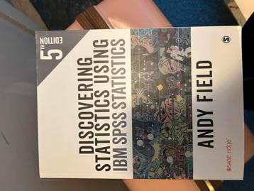 Discovering Statistics with SPSS - Andy Field beschikbaar voor biedingen