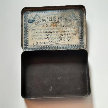 Caravellis Freres Egyptian Cigarettes Blikje beschikbaar voor biedingen