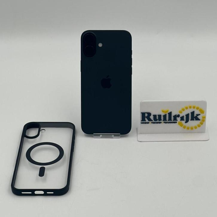 Apple iPhone 16 Plus 128Gb Zwart - Zgan 4 maanden jong, Telecommunicatie, Mobiele telefoons | Apple iPhone, Zo goed als nieuw