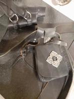 Lederen Kostuum Accessoires Set, Ophalen of Verzenden, Zo goed als nieuw, Accessoires