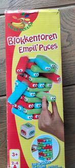 Blokkentoren Empil' Puces - Leuk Torenspel!, Ophalen of Verzenden, Zo goed als nieuw