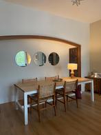 Houten eettafel, Huis en Inrichting, Tafels | Eettafels, Gebruikt, 200 cm of meer, Rechthoekig, 50 tot 100 cm