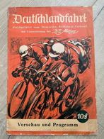 Deutschlandfahrt Vorschau und Programm 1937, Verzamelen, Overige soorten, Duitsland, Boek of Tijdschrift, Ophalen of Verzenden
