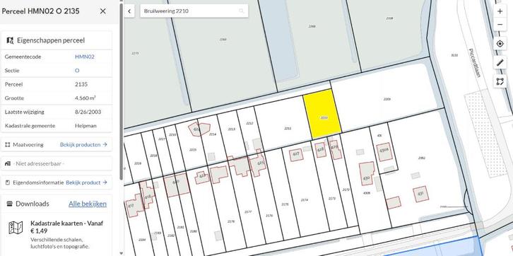 Bruilweering Kavel 2210 | 500 m2, Huizen en Kamers, Kavels en Percelen, 500 tot 1000 m², Verkoop zonder makelaar