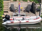 Exoco330 rubberboot+hoes +motor Suzuki 6pk+ blom bootlift, Ophalen