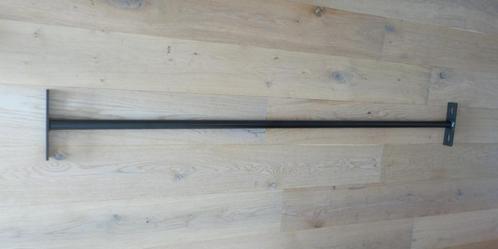 Pull-up bar zwart / 180 cm., Sport en Fitness, Fitnessmaterialen, Nieuw, Oprekstang, Armen, Borst, Buik, Rug, Ophalen