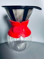 BODUM Pour over Cafetière permanent filter 8 Kops 1 L RVS, Witgoed en Apparatuur, Koffiezetapparaten, Overige modellen, Gemalen koffie