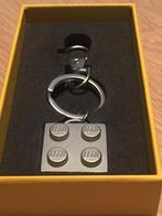 LEGO® 100871 - Zilver Metalen 2x2 Brick Sleutelhanger *Nieuw, Ophalen of Verzenden, Nieuw, Complete set, Lego