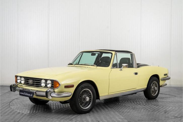 Triumph Stag V8 automaat (bj 1972), Auto's, Triumph, Bedrijf, Te koop, Overige modellen, Open dak, Benzine, Cabriolet, Automaat