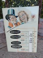 Oud en orgineel reclamebord hangen of staan, Verzamelen, Merken en Reclamevoorwerpen, Ophalen of Verzenden, Zo goed als nieuw